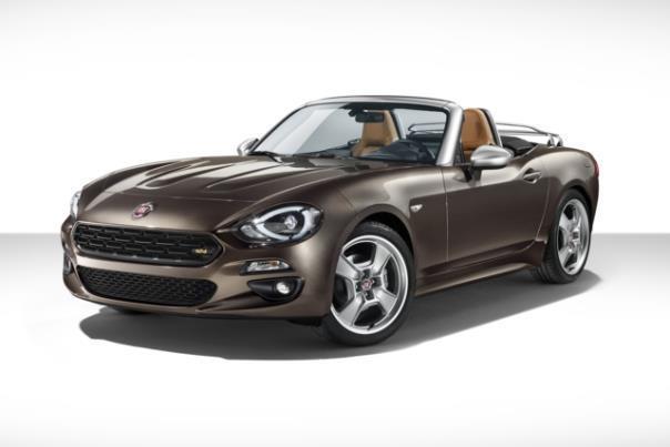 Farbe, Felgen, Kofferbrücke: Der Fiat 124 Spider in historischem Chic. Foto: FCA/dpp-AutoReporter